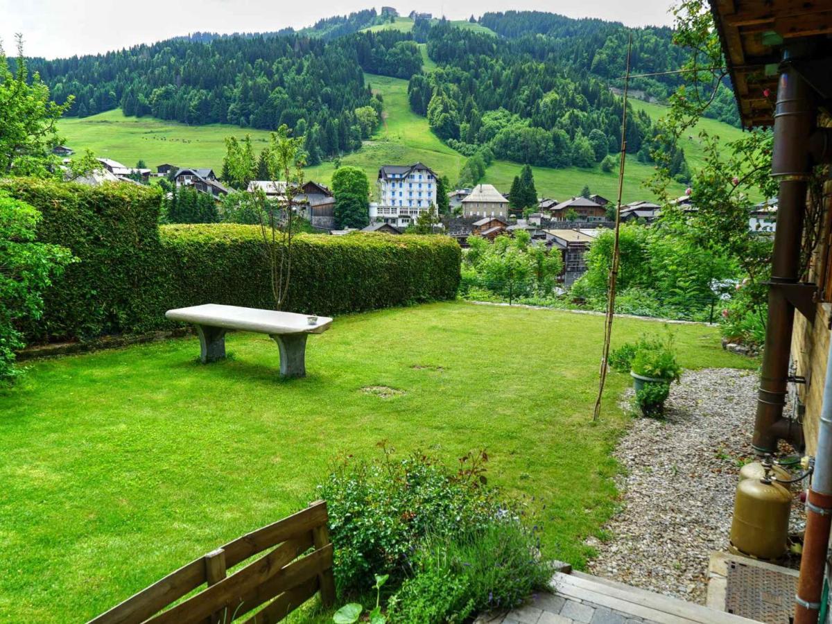 Chalet De Luxe Avec Cheminee, Terrasse, Garage A Morzine - Fr-1-524-14 Kültér fotó